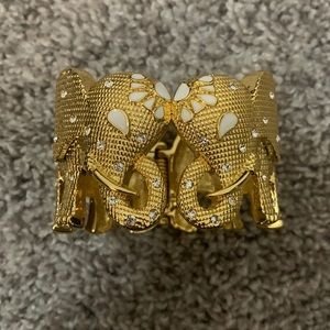Lilly Pulitzer elephant cuff bracelet- NWOT